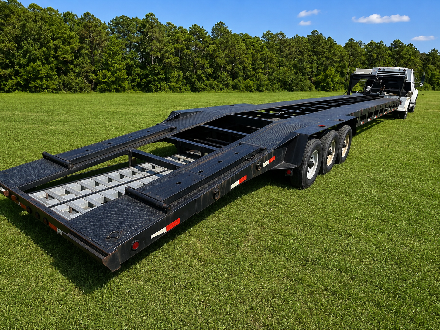2018 Kaufman 3 car trailer